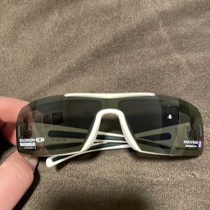 Salomon Sports Sunglasses - Symbio Pro - Category 3 - White with black lenses